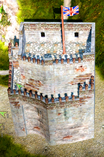 Le château maure de Gibraltar