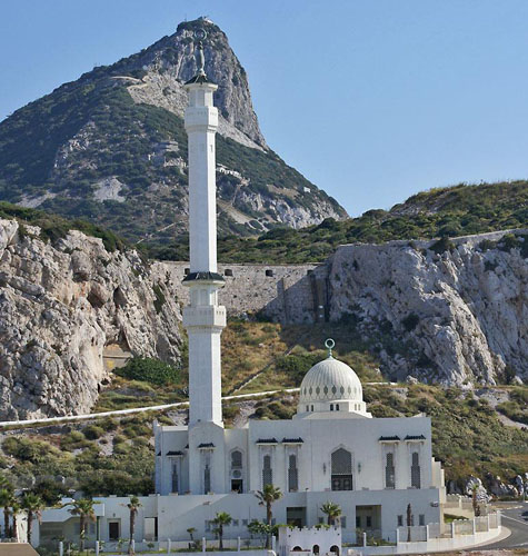 La mosquée de Gibraltar
