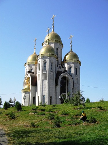 La cathédrale de Mamaev Kurgan