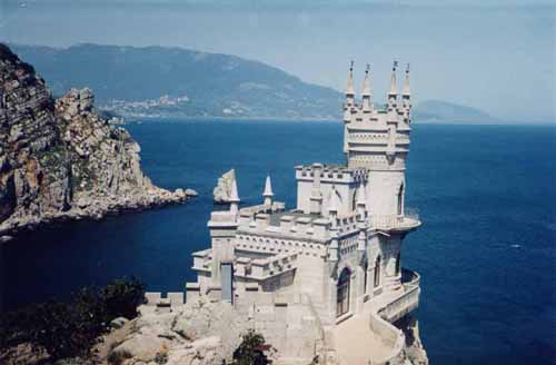 Le château de Lazotchkino Gnezdo