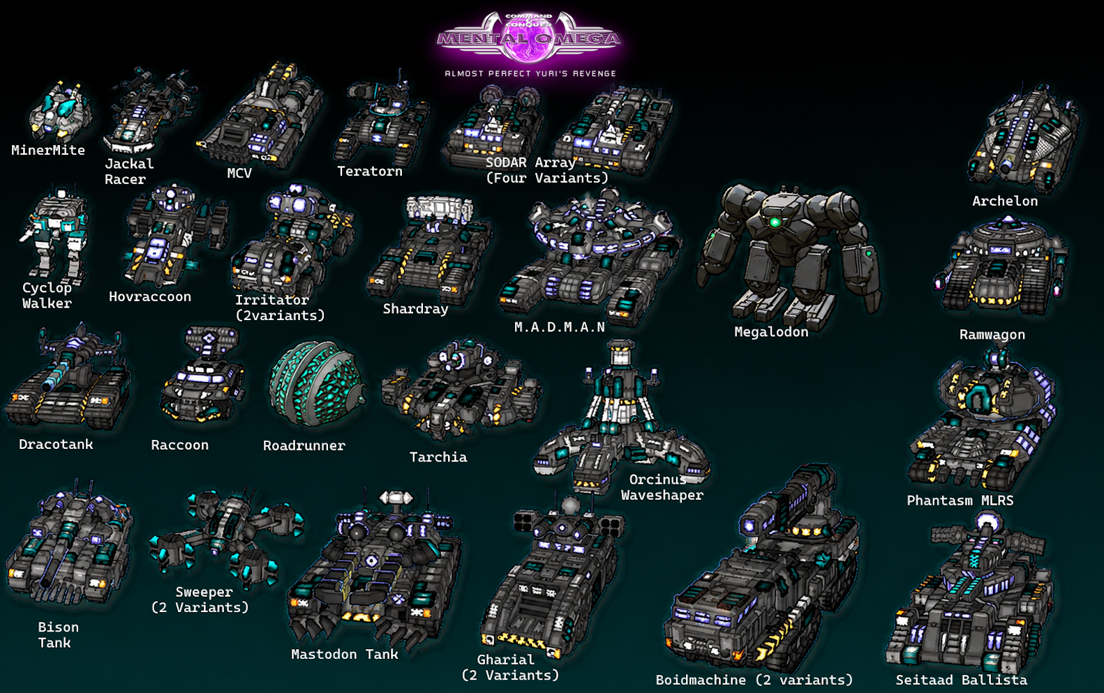 Véhicules de la Révolte du Fohen, fait par @SeriousKir sur https://cults3d.com