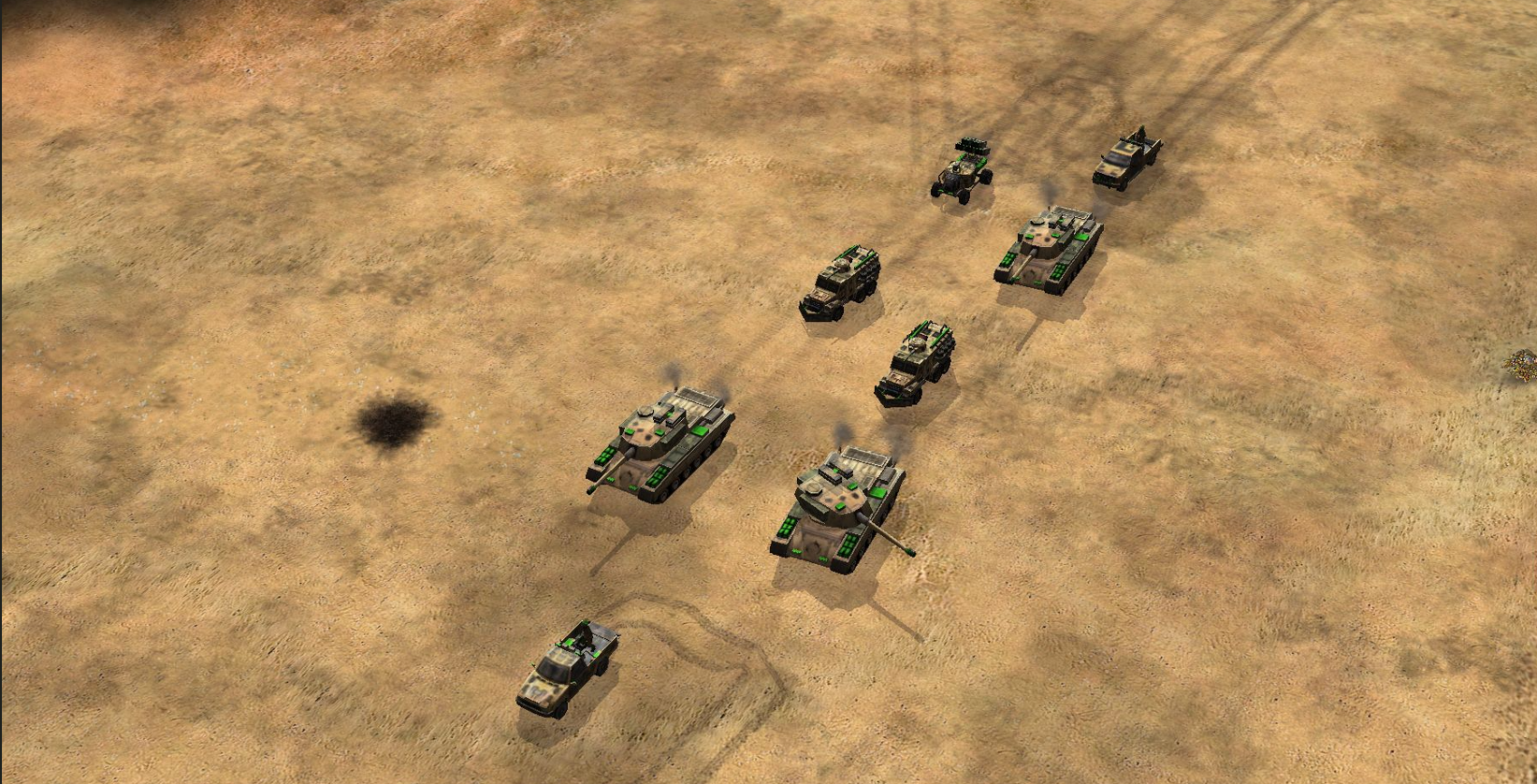 Forces de la GLA en route pour un raid