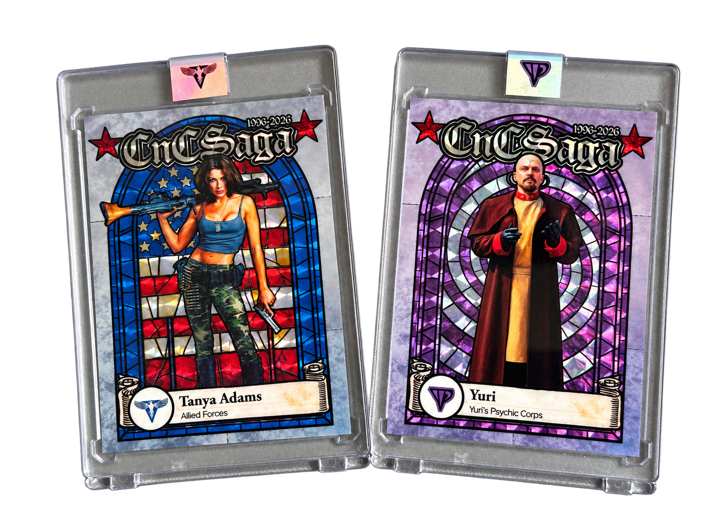 Cartes Tanya et Yuri
