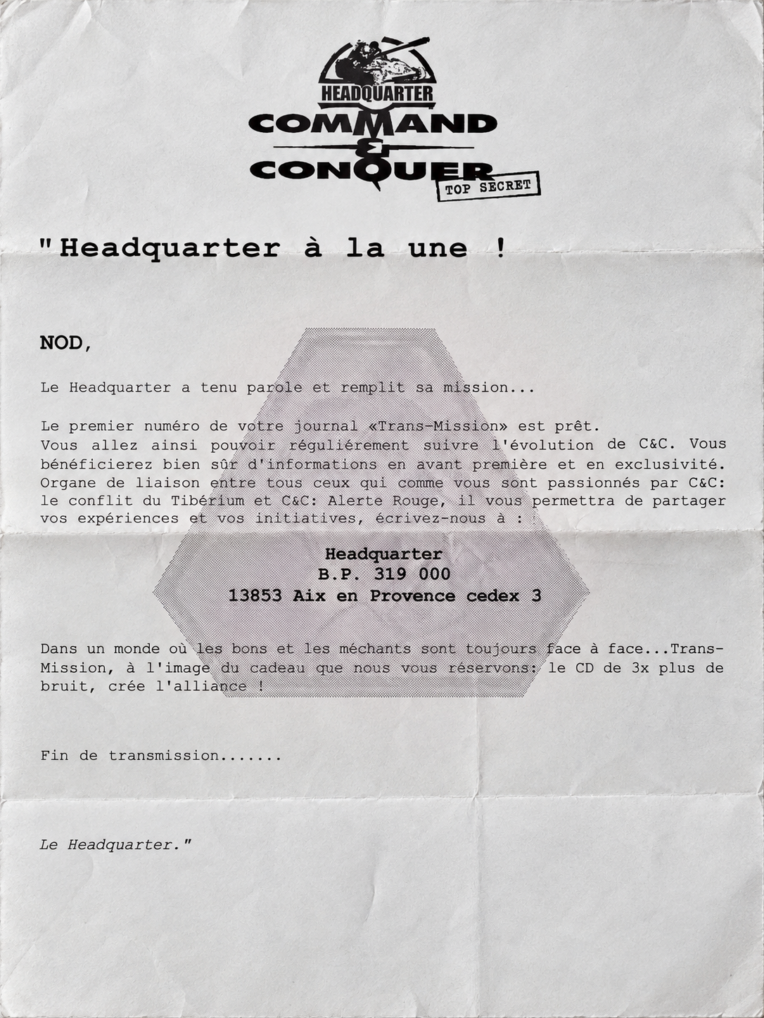 Trans-mission 01 - lettre Nod