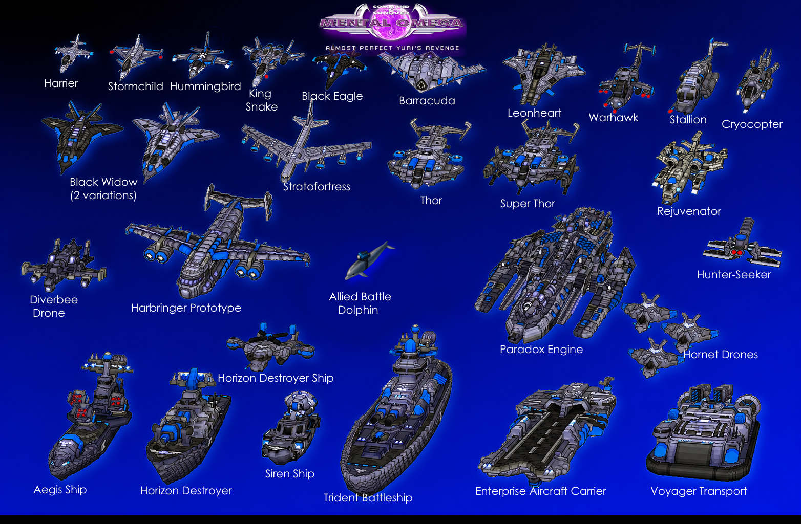 Aviations et navires des Forces Alliées, fait par @SeriousKir sur https://cults3d.com