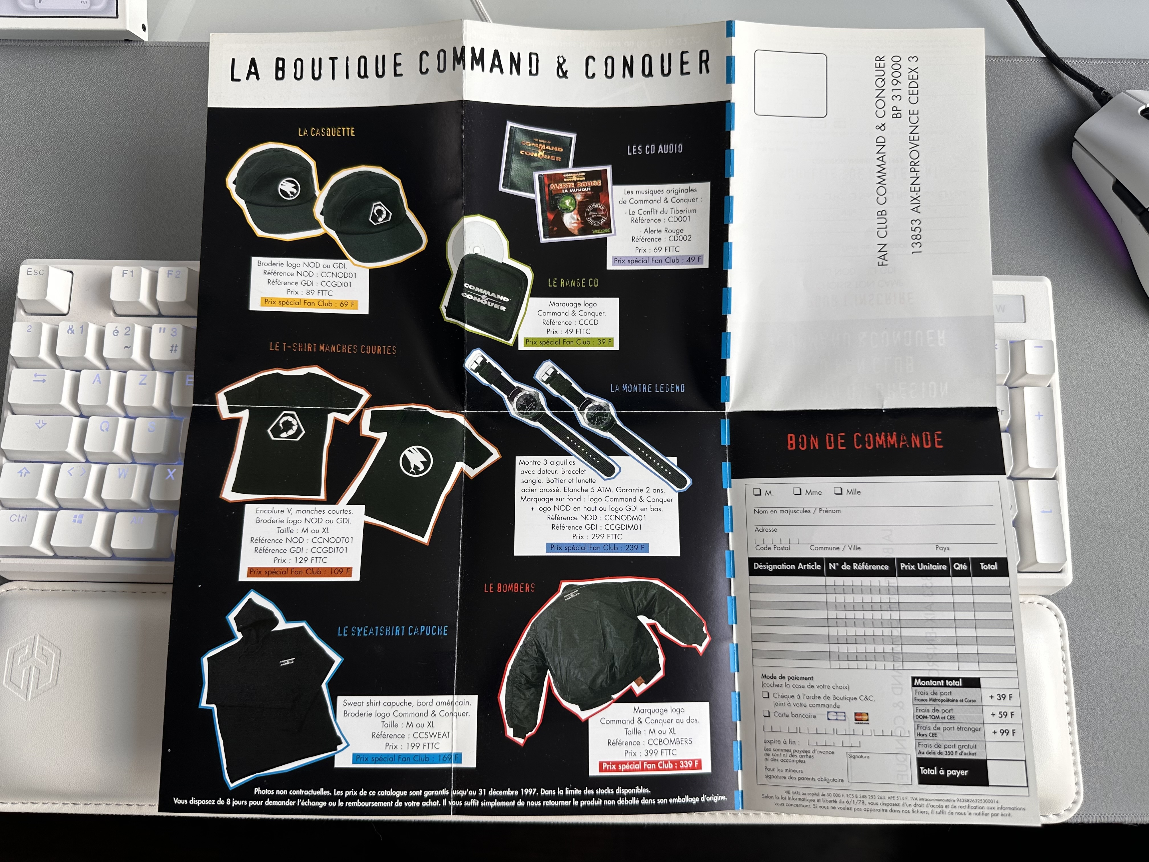 Catalogue 1 - début 1997