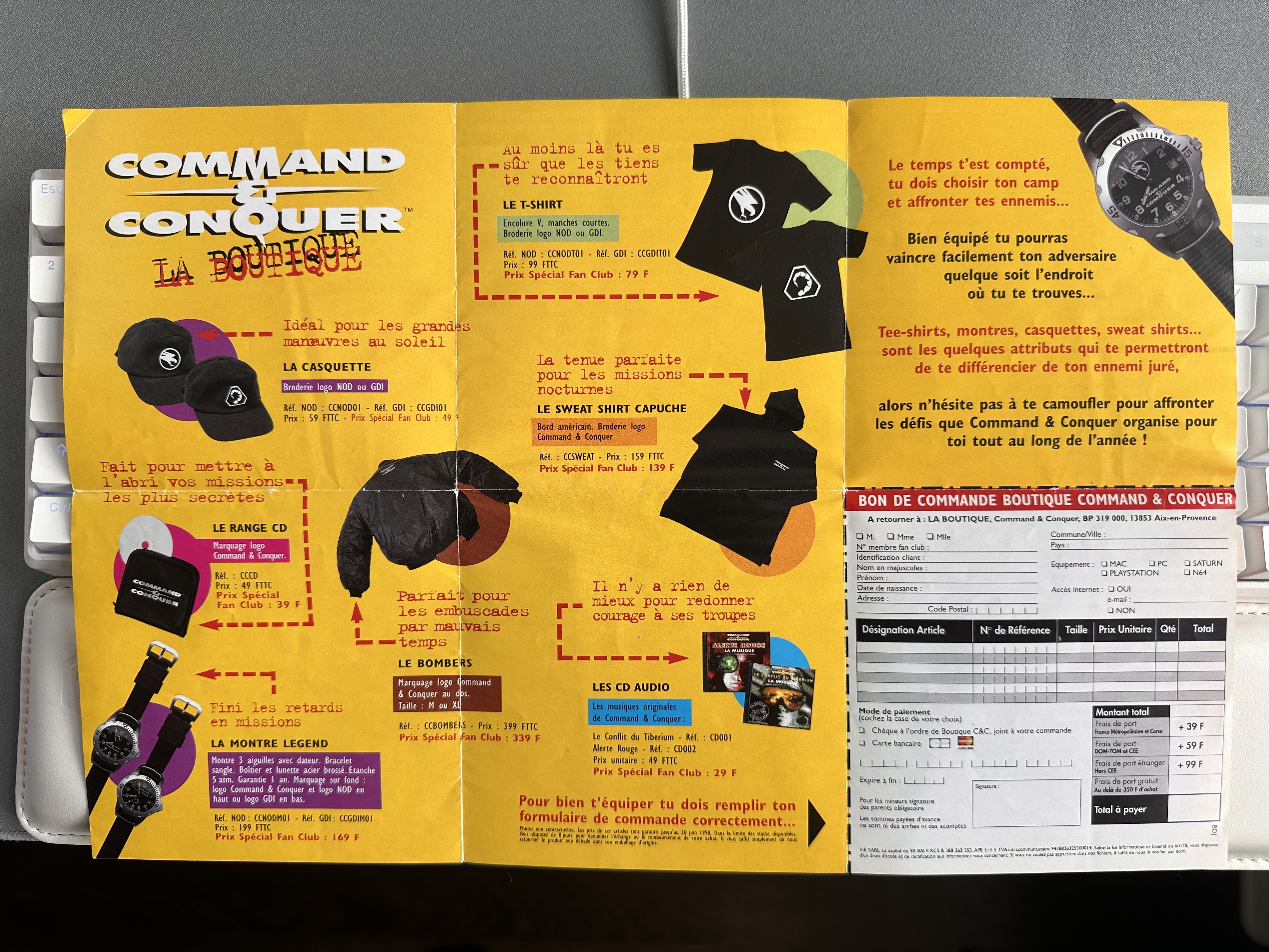 Catalogue 3 - début 1998